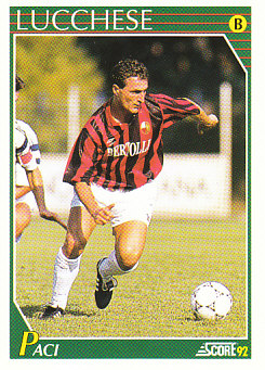 Roberto Paci Lucchese Score 92 Seria A #306